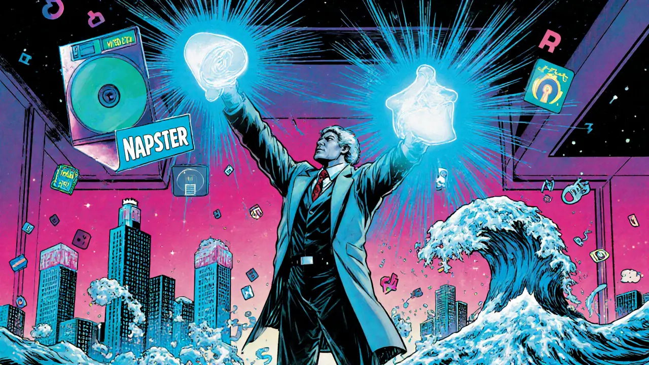 How Blockchain P2P Technology Evolved: From Napster to Cosmos