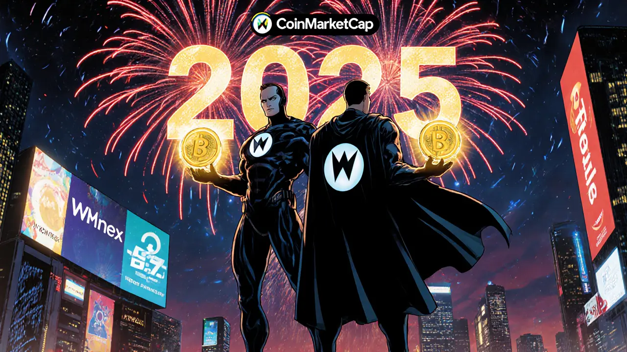 WMX Airdrop: Wombex X CoinMarketCap New Year Campaign Details