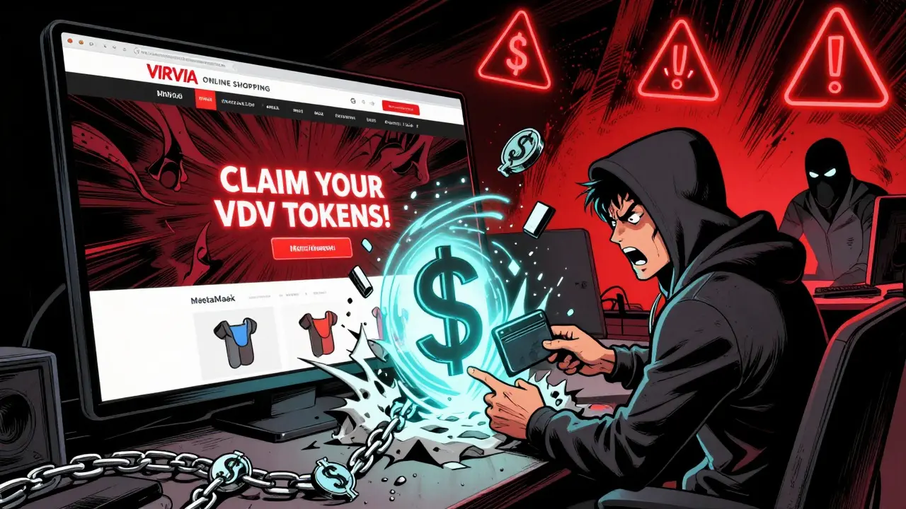 VDV VIRVIA Airdrop Scam: What You Need to Know Before You Connect Your Wallet