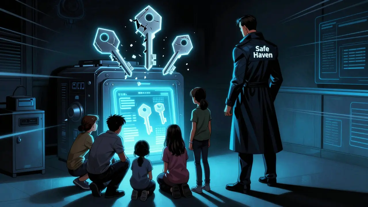 What is Safe Haven (SHA) crypto coin? Digital inheritance and how it works