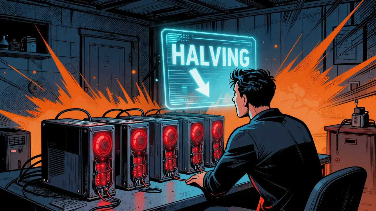 Bitcoin Miner Capitulation: Why Some Mining Farms Fold After Halving