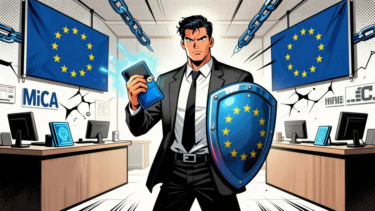Non-Custodial Crypto Acceptance Under MiCA: A Guide for EU Merchants