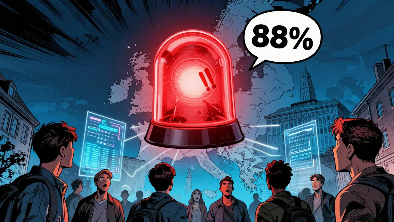 Superhero style image showing Norway crypto tax enforcement data