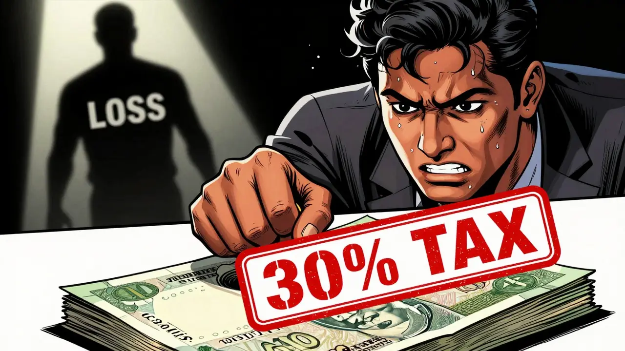 No Loss Offset Rule in India: How the 30% Crypto Tax Hits Traders Hard