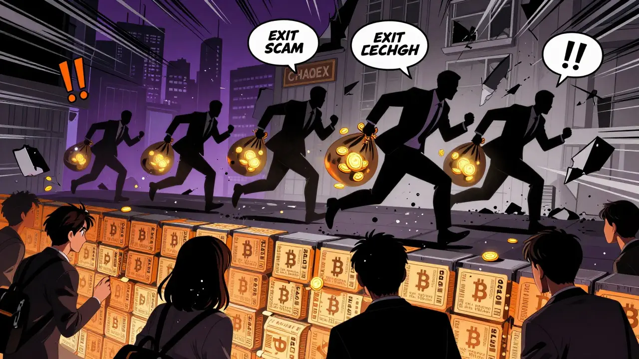 Shadowy figures stealing coins while users face high fees