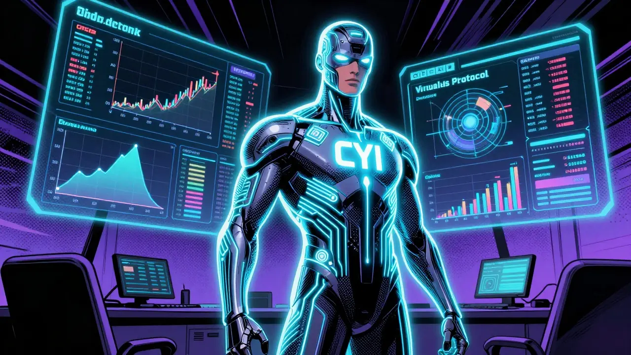 What is CYI by Virtuals (CYI)? A Beginner’s Guide to the AI DeFi Token